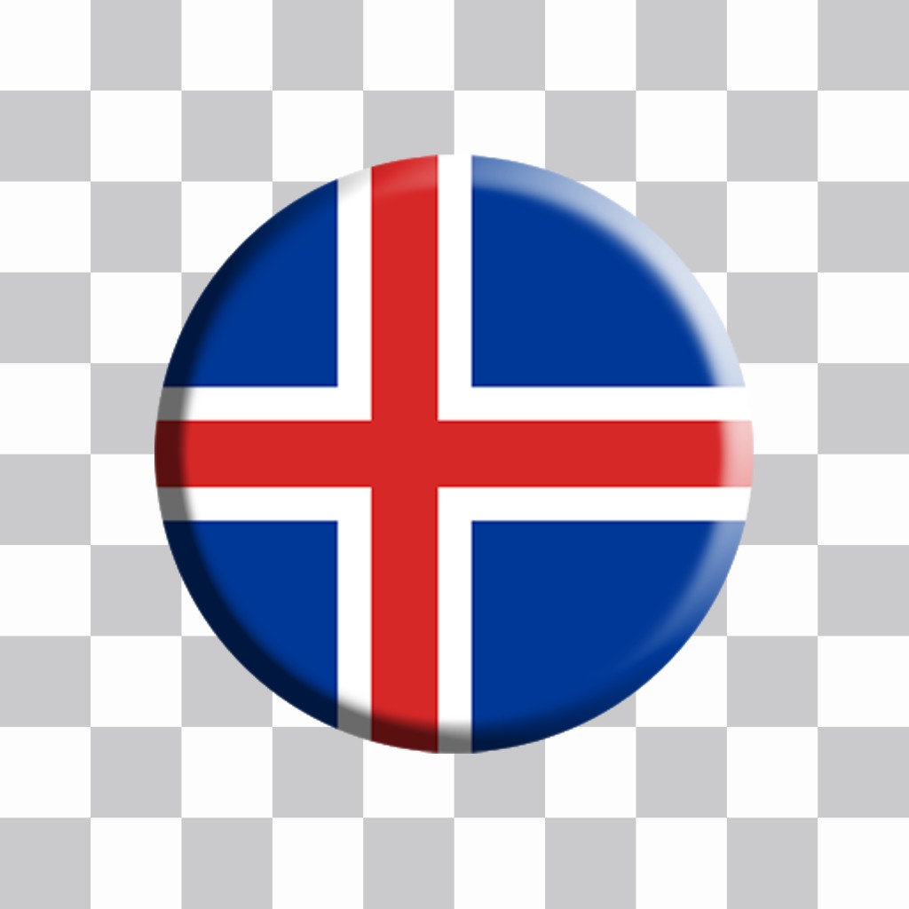 Islanda segnala come un pulsante per decorare le vostre foto online ..
