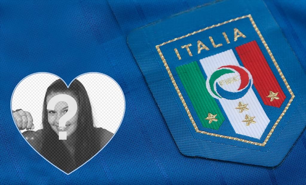 Supporta la squadra di calcio italiana con questo fotomontaggio di modificare ..