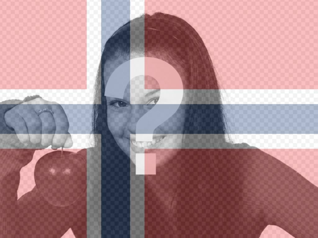Filtro di Norvegia bandiera per le immagini gratis ..