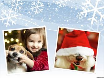 collage di foto da modificare e decorare le vostre foto un natale di design