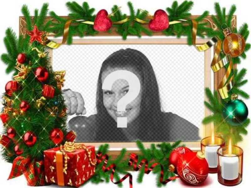 Decorazioni Natalizie Trackidsp 006.Fotomontaggi E Cornici Per Natale Fotoeffetti