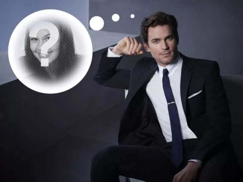 Fotomontaggio con Matt Bomer, il Grigio Christrian previsto nella versione cinematografica di 