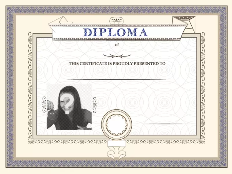 Diploma Professionale 4 Anni Accesso Università Fotomontaggi dei diplomi personalizzati - Fotoeffetti