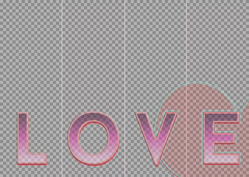 Cornice per effettuare i vostri fotomontaggi con 4 foto dietro la parola 