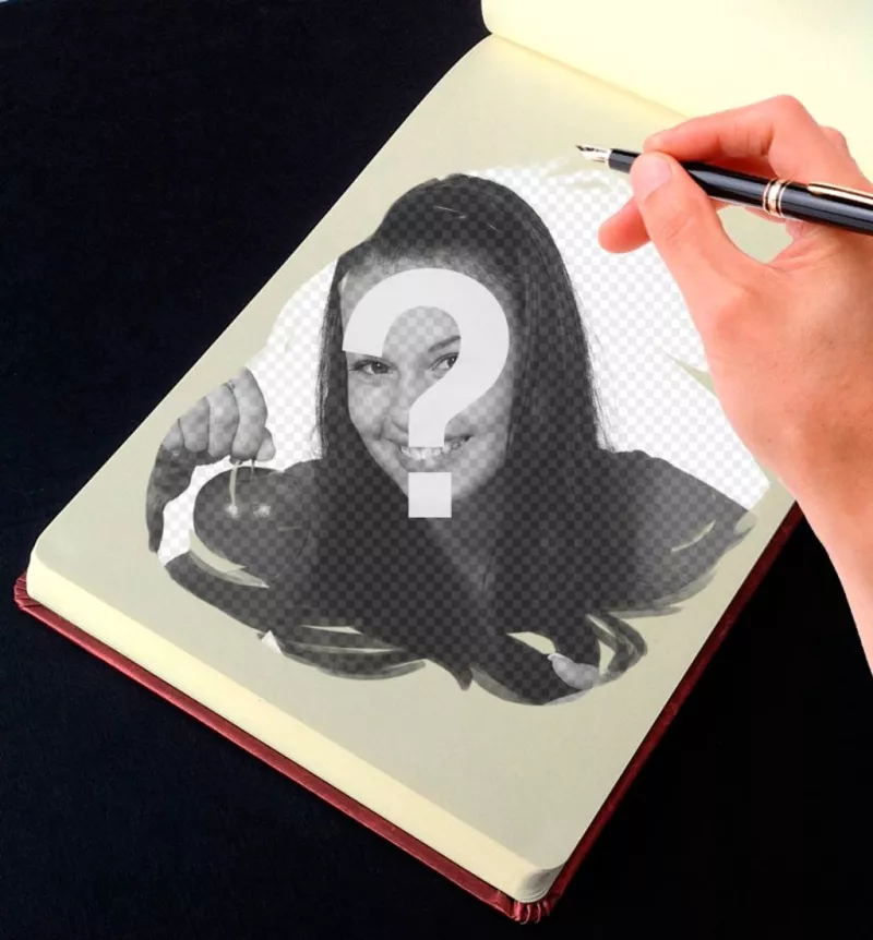 Fotomontaggio Un Album Da Disegno Per Trasformare Le Tue