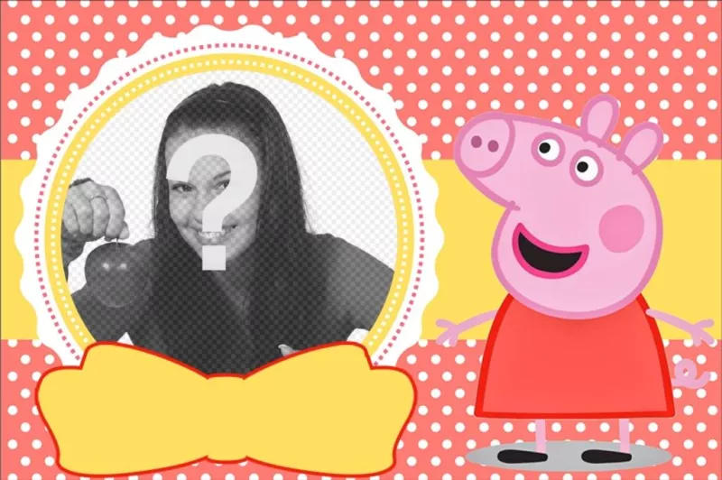 Peppa Pig collage per todlers ..