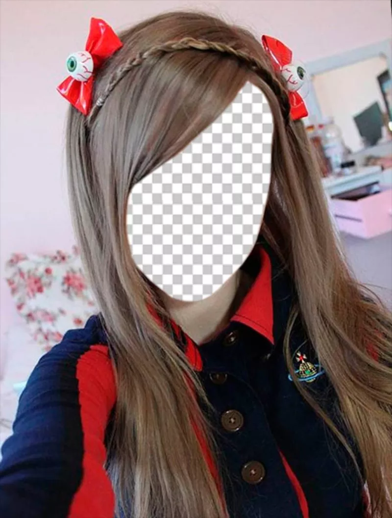 Fotomontaggio che ti permettono di avere un anime stile ragazza ..