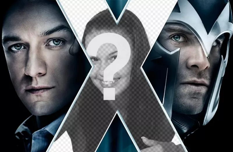 X-Men poster con la tua foto ..