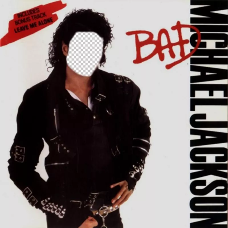 Essere Michael Jackson sulla copertina del suo album ..