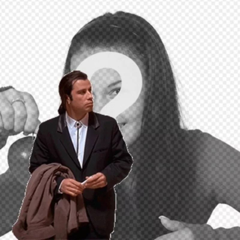 Meme Travolta confuso di mettere limmagine di sfondo...