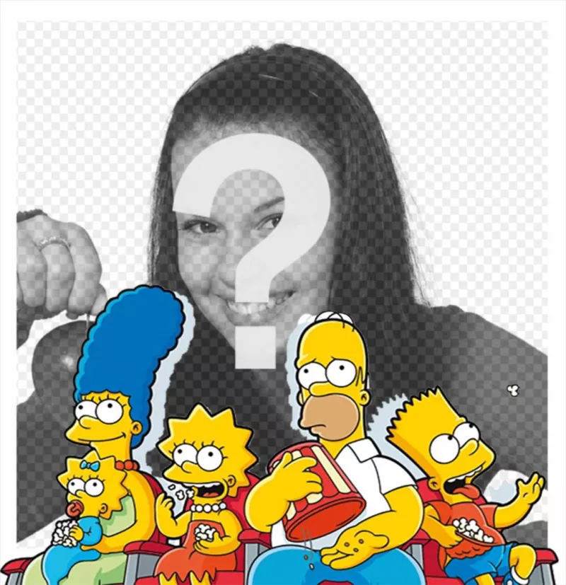 Effetto Foto di The Simpsons per caricare la tua foto ..