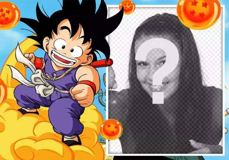 Fotomontaggi e cornici con Son Goku ..