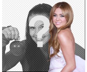 fotomontaggio miley cyrus effetto foto per fare un montaggio togetherwith miley