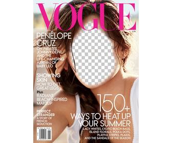 fotomontaggio dove puo apparire sulla copertina della rivista vogue