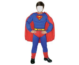 fotomontaggio libero per mascherare il vostro figlio come superman