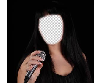 essere un cantante famoso questo fotomontaggio aggiungere faccia