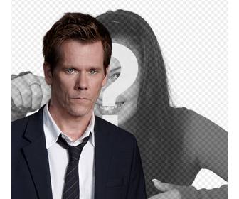 fai di questo fotomontaggio e avere foto kevin bacon attore nella serie tv quotil seguentequot