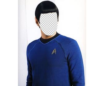 diventa spock di star trek questo