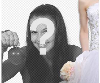 decorare le immagini romantiche silhouette della sposa