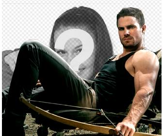 posa stephen amell il protagonista di arrow carica tua foto