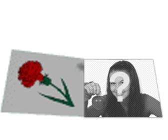personalizzato love letter animazione animata rosa tua foto