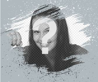 monte raschiato fotografia sfondo grigio argento