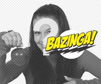 sticker di bazinga