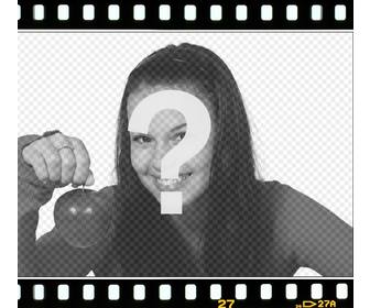 mettete online vostra foto in fotogramma di pellicola