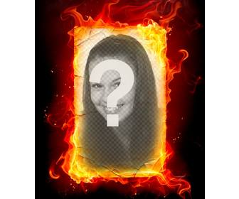 fotomontaggio fuoco che si puo fare le tue foto online