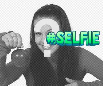 selfie sticker online per mettere sulle vostre immagini