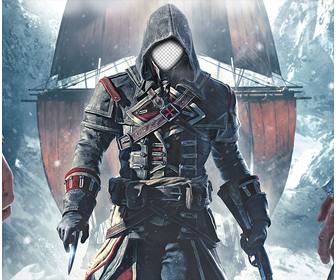 fotomontaggio di assassins creed per mettere vostra faccia sul