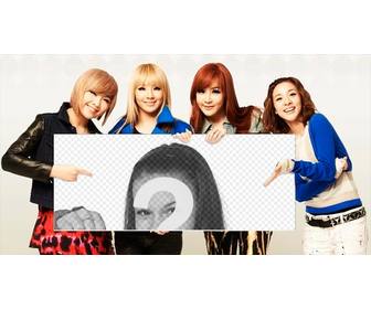 fotomontaggio band 2ne1