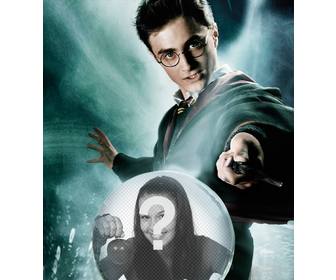 fotomontaggio di harry potter un