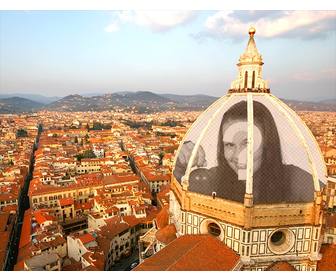 cartolina di mettere tua foto sul duomo italiano