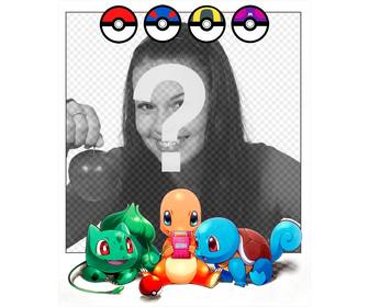 pokemon photo frame