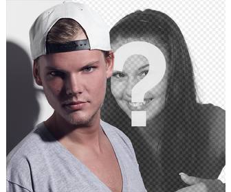 inserimento di foto per mostrare unimmagine vicino avicci metti tua foto accanto tim bergling meglio conosciuto professionalmente come avicci dei piu popolari disc jockey per creare questo montaggio avicci dei piu famosi dj clicca sul pulsante qui sotto