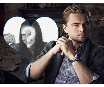 vuoi mettere tua foto accanto leonardo di caprio