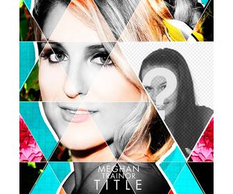 fotomontaggio copertina cd meghan trainor