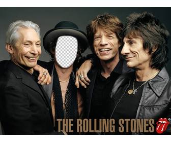 fotomontaggio dei rolling stones per personificare tua foto