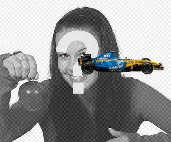 adesivo renault di formula 1 per tua foto