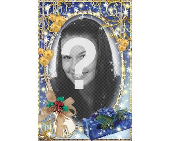 luminoso photo frame natale per personalizzare