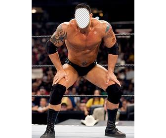 fotomontaggio i piu diffusi batista wrestler di mettere vostra faccia