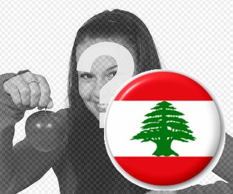 badge bandiera libano per mettere limmagine profilo di facebook o twitter
