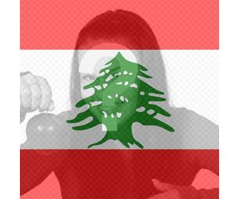bandiera libano per mettere limmagine profilo di social networking