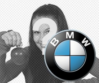 bmw logo adesivo per le vostre foto