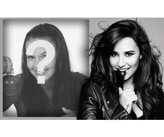 effetto foto cantante demi lovato per caricare le foto