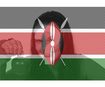 filtro kenya bandiera per mettere sul proprio profilo foto