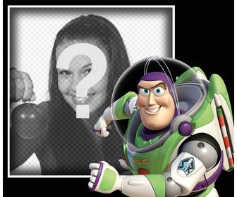 effetto foto buzz lightyear di caricare foto