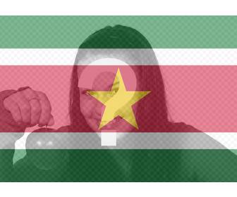 suriname filtro da mettere sopra le foto per flag