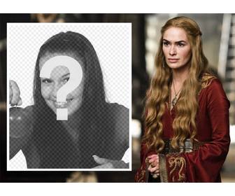 carica le tue foto per essere effetto di cersei lannister della regina cersei